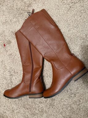 Universal Thread Tall Riding Boots in Brown